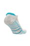 Odorless Running and Walking Women's Slipper Silver Socks - 5