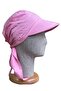 Tie-up Safari Women's Hat Scarf Hat Beach Hat Brimmed Bandana Hat