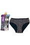 Women's 6-Piece Cotton Lycra Printed Towel Net Mid-Waist Panties Set 2276178