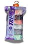 Women's Set of 6 Cotton Lycra Printed Towel Network Panties 2246166 - 4