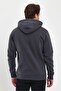 Men's Oversize Hooded Hoodie Sweatshirt - 3 Thread Kangaroo Pocket - 5