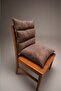 Brown Color Orthopedic Office Chair Cushion - 2