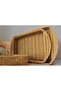 Wicker 3-Piece Serving Tray Rectangular - 4