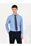Blue Slim Fit Long Sleeve Shirt