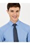 Blue Slim Fit Long Sleeve Shirt - 3