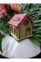 Pink House Piggy Bank Small - 2