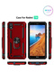 Silicone Case for Xiaomi Redmi 7A with Megatron Ring in Navy Blue - 7