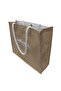 Istanbul Printed Jute Straw Beach Bag Beach And Pool Bag With Inner Pocket Keychain - 3