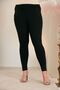 Women's Steel Knitted Fabric Large Size Leggings Trousers - 3
