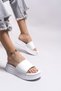 Loukerios Women's Slippers0012315 White