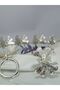 6-Piece Silver Plated Butterfly Napkin Ring - 4