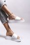 Loukerios Women's Slippers0012315 White - 4