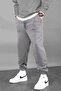 Men's Jogger Pants Brushed Inside , Brushed Fabric, Elastic Pocketed, 3-Thread Sweatpants