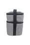 22 Lt Gray Thermos - Camping, Picnic, Insulated Styling with Hanger that Holds Warm and Cold - 3