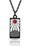 Demon Slayer Anime Kimetsu No Yaiba Blade Ghost Necklace - Black Classic Chain