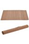 4 Pieces Bamboo Rectangular Wooden Foldable Placemat - Runner Supla - 2