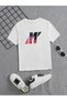 Unisex Comfortable Cotton Printed White Children's T-shirt