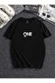 تيشيرت كبير الحجم مطبوع للجنسين