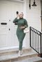 Women's Dress Hijab Clothing Turtleneck and Slim Fit Knitwear Pencil Dress - 6