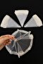 White Bridal Handkerchief Halay Handkerchief Elegant Water Stone Sequin Beaded Sequin Sequin