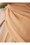 Deluxe Chiffon Shawl |   Color: Light Beige |   Size: 180X70Cm |   Hijab - 5