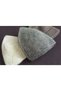 Gray Cotton Skullcap, Handmade Hand Knitted, 100% Cotton Prayer Skullcap, 03Cottongrey - 5