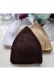 Coffee Color Cotton Prayer Skullcap - Handmade & Hundred Percent Skullcap, 03Cotton Coffee - 3