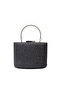 Smoked Sand Platinum Glitter Women's Evening Dress Bag - 2