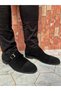 Large Size Single Buckle Men's Genuine Leather Shoes - 2