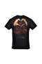 United We Bleed Together Front Back Printed Unisex Black T-shirt - 2