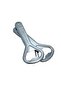 Bottle Opener 2 Pieces Metal Soft Drink Opener Soda Lid Opener - 3