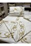 Pique and Duvet Cover Set Made of 7 Pieces with Maraş Work and Glitter Embroidery