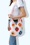 Fairy Tale Colorful Handmade Knitted Women's Shoulder Bag Crochet Tote Bag - 3