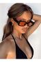 Sunglasses Unisex Black Orange - 2
