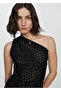 Schwarze Damenbluse 67047127 - 3