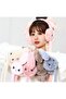 Brown Plush Rabbit Movable Headphones with Movable Ears - 4