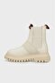Black Leather Kadın Bot & Bootie - 5
