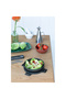 004-01-maKE - PLain Fabric for FooD Carrying PLate PLastic, BLack Grey, 1L - 4