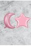 Best Moon Star Pink Color Foil Balloon Set
