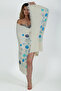 صدف منقوش 90x180 موسلين بيشتيمال - قطن 1 قطعة