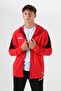 Saturn Camping Tracksuit Hooded Single Top Red - 2