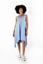 Front Asymmetric Dress (B24-460 00) - 4