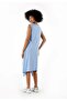 Front Asymmetric Dress (B24-460 00) - 3