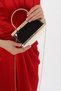 Skin Color Satin Fabric Women's Evening Dress Clutch Portfolio Bag New Season - 7