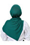 Shawl Hijab Premium Fabric Scarf Long Muslim Clothing Viscose - Emerald Green - 6
