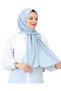 Elegant Shawl Patterned Hijab - Scarf Hijab Clothing, Long Evening Dress - 6