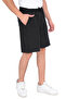 Comfortable Men's Cotton High Waist Thin Summer Linen Look Slouchy Shorts - 4