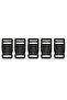 Plastic Bag Buckle Clip Adjustable Buckle Snap Locking Buckle Backpack Buckle Apparatus Set of 5