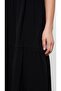 Maternity V-neck Straight Short Sleeve Cotton Maternity Dress - 3