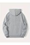 Unisex Ninja Printed Oversized Winter 3-Thread 100% Cotton Hooded Sweatshirt Hoodie - 2